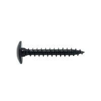 Holzschrauben Tellerkopf schwarz 6,0 x 40 mm - 500 Stk.