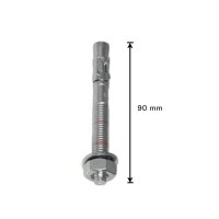 Ankerschraube 90x10 mm 4er Pack PBK 90