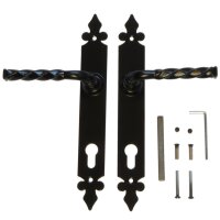 Türgriff Schwarz PZ 90 mm WHA 90