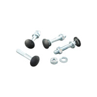 4er Set Schlossschraube schwarz 8 x 60 mm