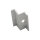 Endklemme Aluminium M8 Loch 35mm silber
