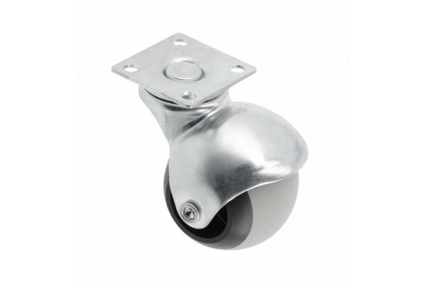 Möbelrolle SPAIN, grau 20 kg 50 mm