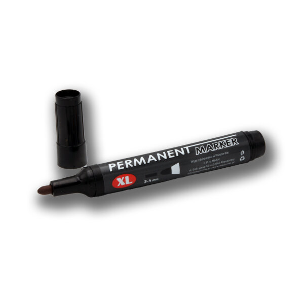 Permanent Marker XL 3-4mm schwarz