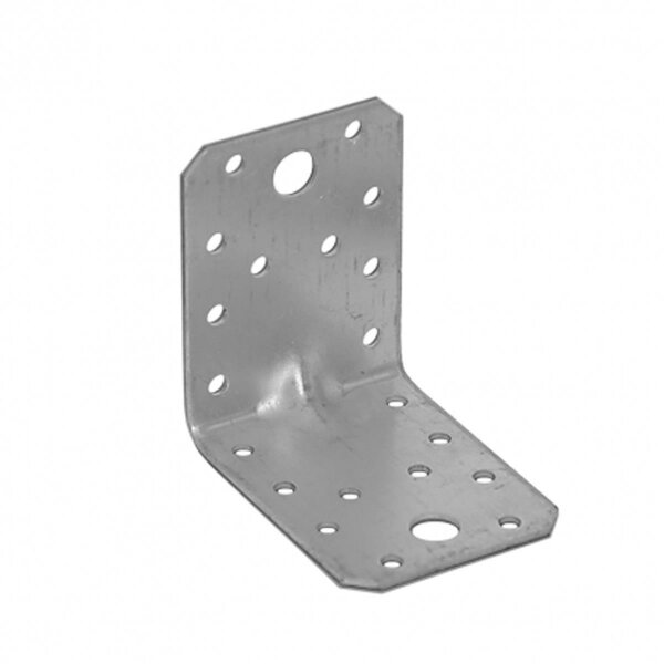 Schwerlast Winkelverbinder mit Sicke 70x70x55x2,5mm KP 4