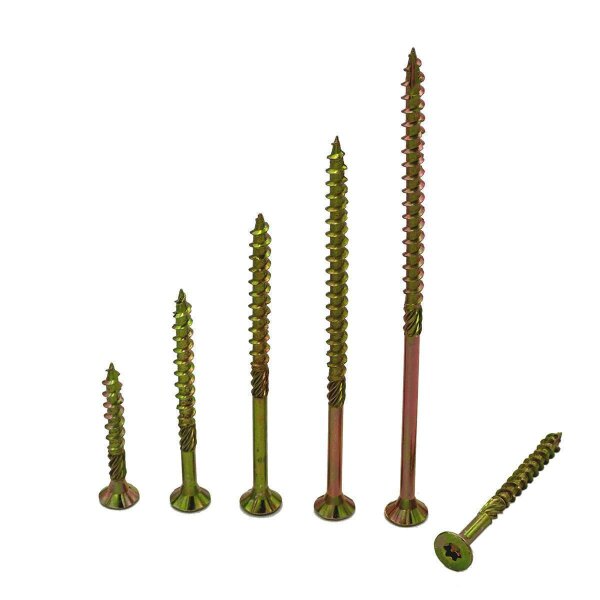 Holzschrauben Großpack 30- 400 mm Senkkopf TX T25 5x50 mm - 200 Stk.