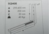 Mikrowellenhalterung Wandhalter 300-460 mm