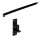 Ladenband Schwarz 2er Set - 300x35mm - Ø13mm