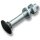 Ladenband Schwarz 4er Set - 800x40mm - Ø16mm