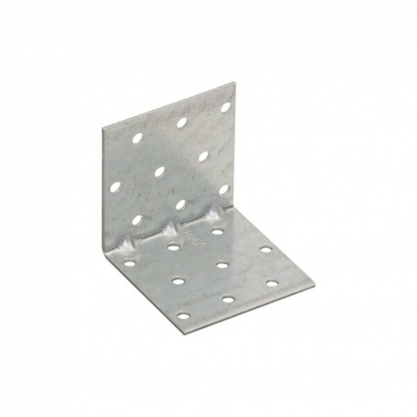 Lochplattenwinkel mit Sicke 60x60x60x1,5mm KMP5