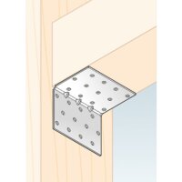 Lochplattenwinkel mit Sicke 60x60x60x1,5mm KMP5